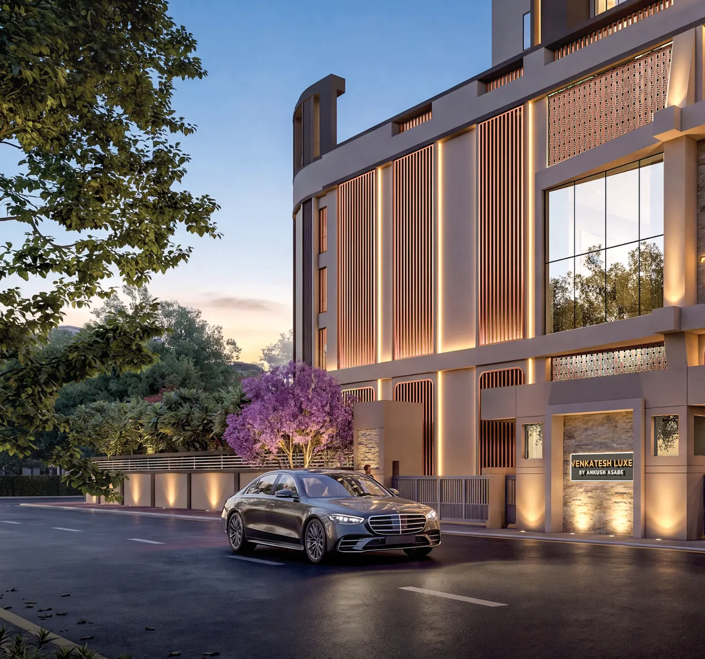 Grand entrance – Venkatesh Tresor