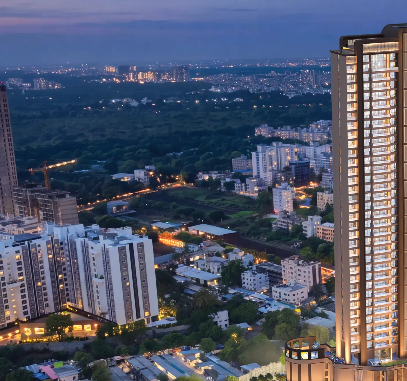 Tresor tower rising over Baner – Venkatesh Tresor